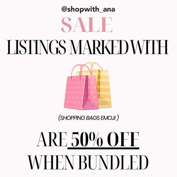 SALE! All listings marked with 🛍️ are 50% off when bundled! - Picture 1 of 1